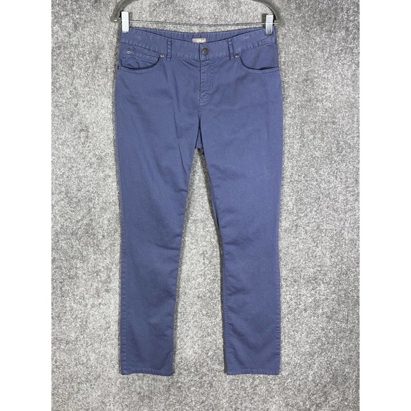 J Jill Slim Leg Jeans‎ Pants Womens Size 4 Stretch Blue Cotton 5 Pocket - Picture 1 of 9